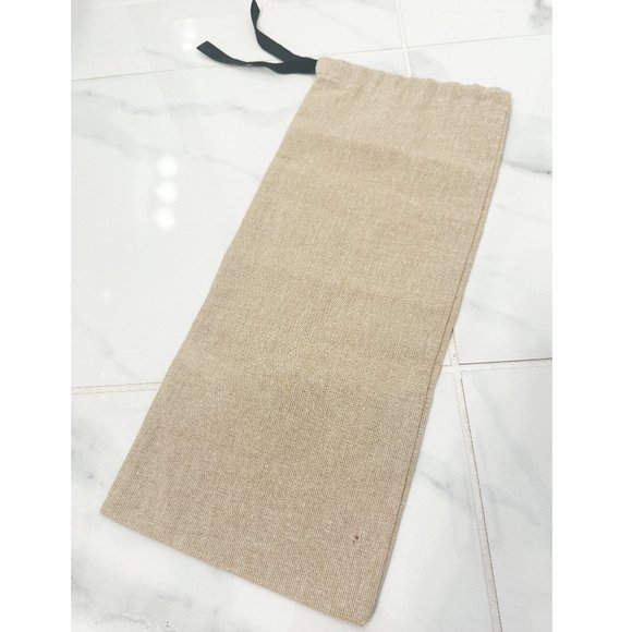 GUCCI CANVAS TAN DUST BAG FOR SHOE(S) 14 x 6.5 inches - Picture 3 of 3